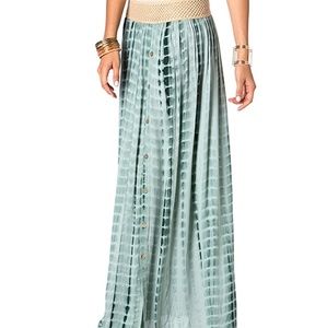 🦋GORGEOUS M&L🦋FREE FLOWY NATURAL BOHO MAXI SKIRT